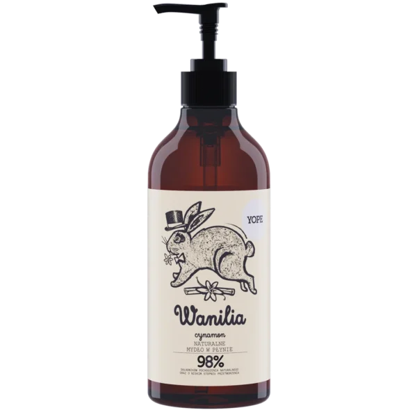 YOPE mydło do rąk wanilia i cynamon, 500 ml - obrazek 5