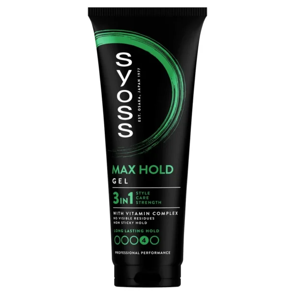 Syoss Max Hold żel do włosów, 250 ml - obrazek 2