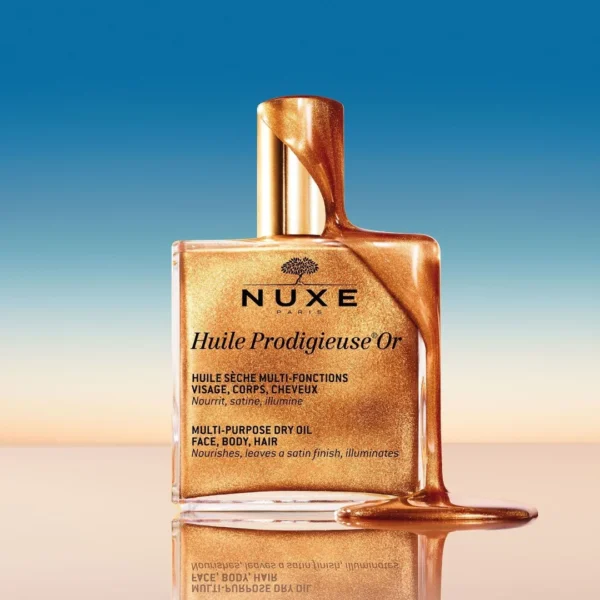 Nuxe Huile Prodigieuse OR suchy olejek o wielu zastosowaniach ze złotymi drobinkami, 50 ml