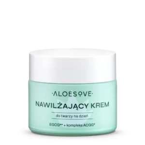 Aloesove nawilżający krem do twarzy na dzień, 50 ml