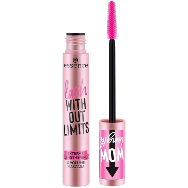Esscence lash WITHOUT LIMITS maskara wydłużająca i pogrubiająca, 01 Ultra Black, 13 ml - obrazek 3