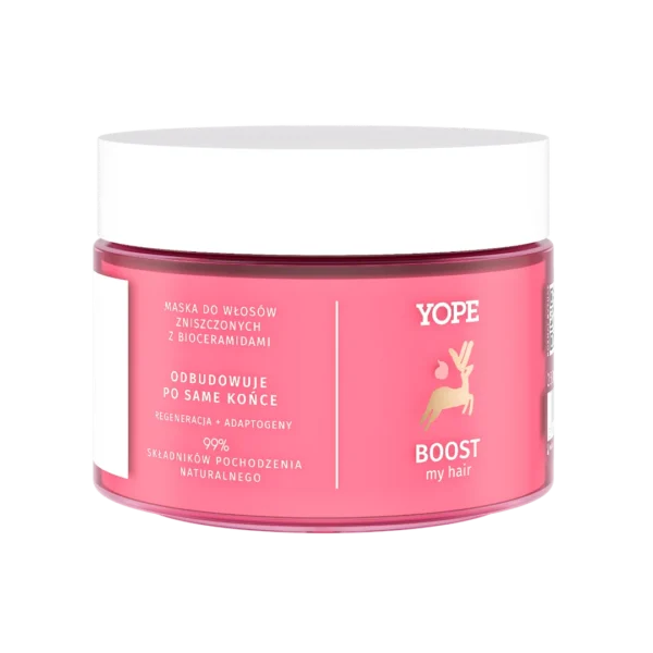 YOPE Boost maska do włosów zniszczonych, 250ml
