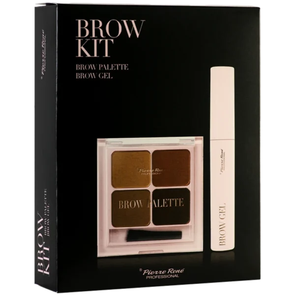 Pierre René Professional Brow Kit zestaw do makijażu brwi, 1 szt.