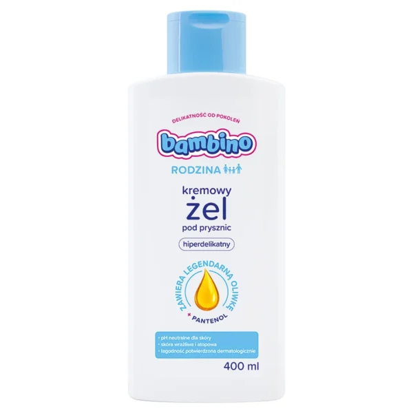 Bambino Rodzina micelarny żel pod prysznic, 400 ml - obrazek 2