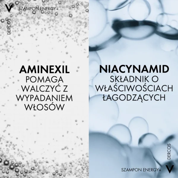 Vichy Dercos, Energy+ Szampon Wzmacniający Włosy, 400 ml - obrazek 4