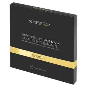 SunewMed+ Essence+ maska hybrydowa z peptydami i śluzem ślimaka, 112 g (4 x 28 g)