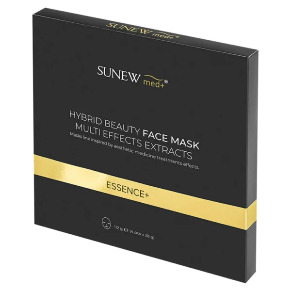 SunewMed+ Essence+ maska hybrydowa z peptydami i śluzem ślimaka, 112 g (4 x 28 g)