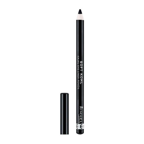 Rimmel Soft Kohl Kajal kredka do oczu trwała 061 jet black, 1 szt.