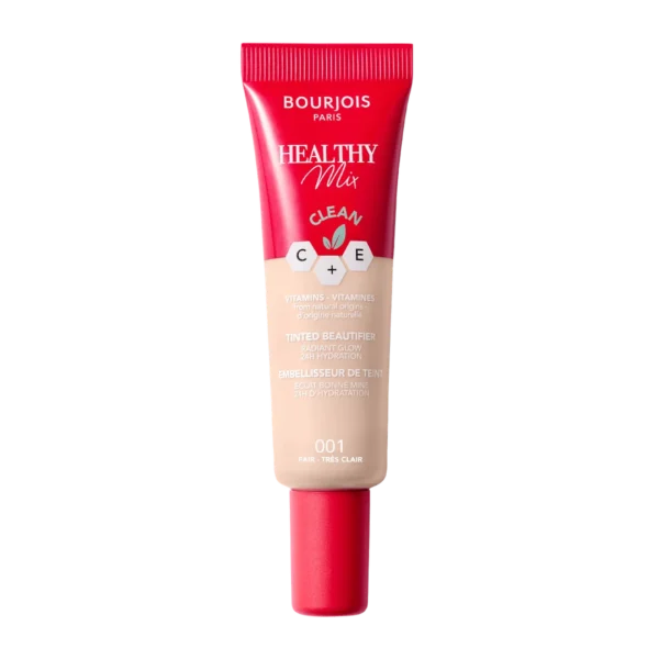 Bourjois Healthy Mix podkład witaminowy do twarzy krem tonujący o naturalnym wykończeniu, 001 fair, 30 ml