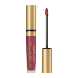 Max Factor Colour Elixir Soft Matte pomadka w płynie 040, Soft Berry, 4 ml