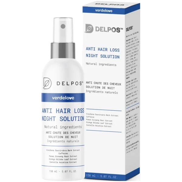 Verdelove Delpos Night Solution Płyn przeciw wypadaniu włosów, 150 ml - obrazek 3