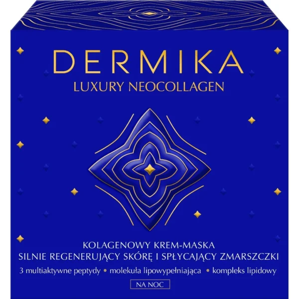 Dermika Luxury Neocollagen Kolagenowy krem-maska na noc, 50 ml