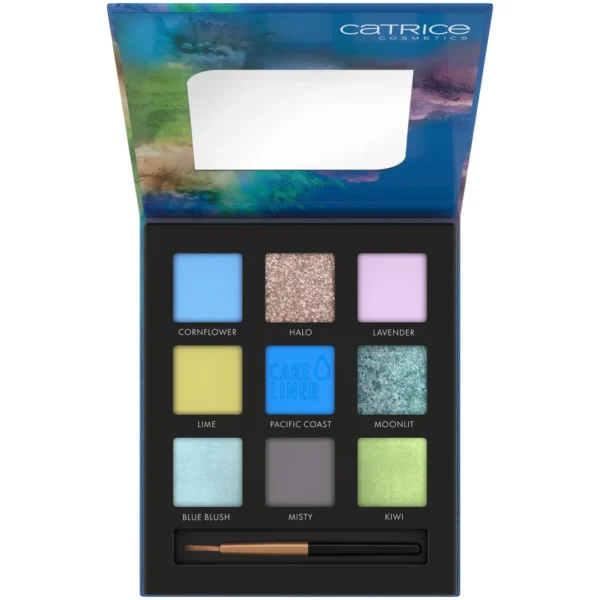 CATRICE Colour Blast paleta cieni do powiek nr 020 Blue meets Lime, 6,75 g - obrazek 3