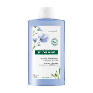 Klorane Szampon z Organicznym Lnem, 400 ml