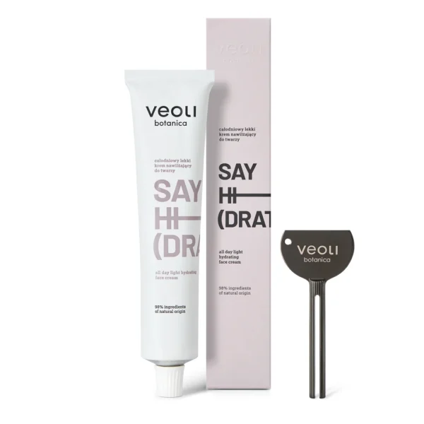 Veoli Botanica Say Hi(Dration) całodniowy lekki krem nawilżający do twarzy, 75 ml - obrazek 3