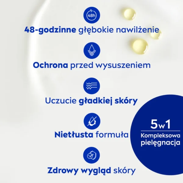 Nivea odżywcze mleczko do ciała dla suchej skóry, 400 ml - obrazek 5