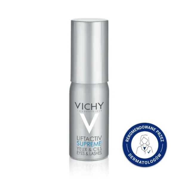 Vichy Liftactiv serum przeciwzmarszczkowe i wzmacniające rzęsy, 15 ml