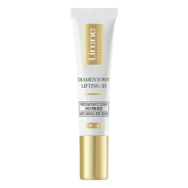 Lirene Diamentowy Lifting 3D przeciwzmarszczkowy krem pod oczy 50-70+, 15 ml