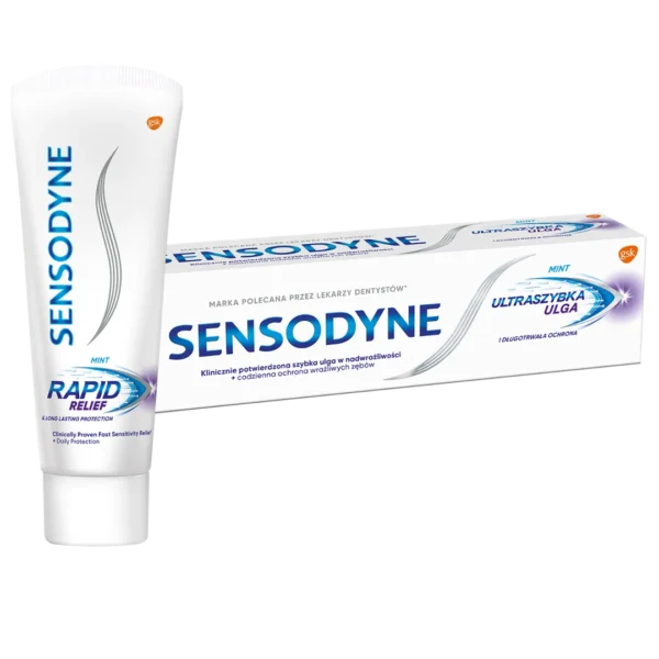 Sensodyne Ultraszybka Ulga pasta do zębów, 75 ml - obrazek 3