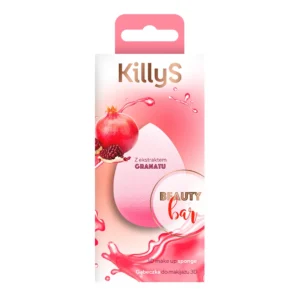 KillyS Beauty Bar 3D gąbeczka do makijażu z ekstraktem z granatu, 1 szt.