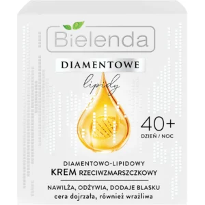 Bielenda Diamentowe Lipidy lipidowy krem przeciwzmarszczkowy 40+ na dzień i na noc, 50 ml
