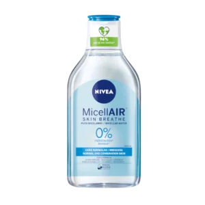 Nivea MicellAIR Skin Breathe odświeżający płyn micelarny cera normalna i mieszana, 400 ml