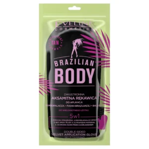 Brazilian Body Dwustronna aksamitna rękawica do samoopalacza