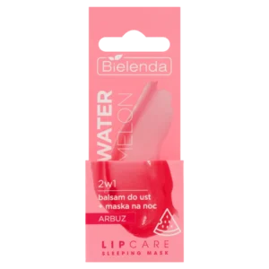 Bielenda Lip Care Sleeping Mask balsam do ust + maska na noc 2w1 Arbuz, 10 g