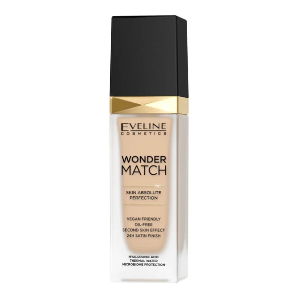 Eveline Cosmetics Wonder Match luksusowy podkład do twarzy 10 Light Vanilla, 30 ml