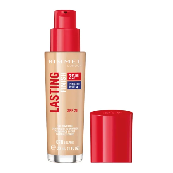 Rimmel Lasting Finish podkład do twarzy mocno kryjący nr 70 Sesame, 30 ml