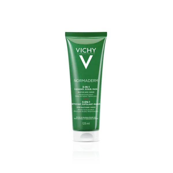 Vichy Normaderm preparat oczyszczający 3w1, 125 ml - obrazek 2