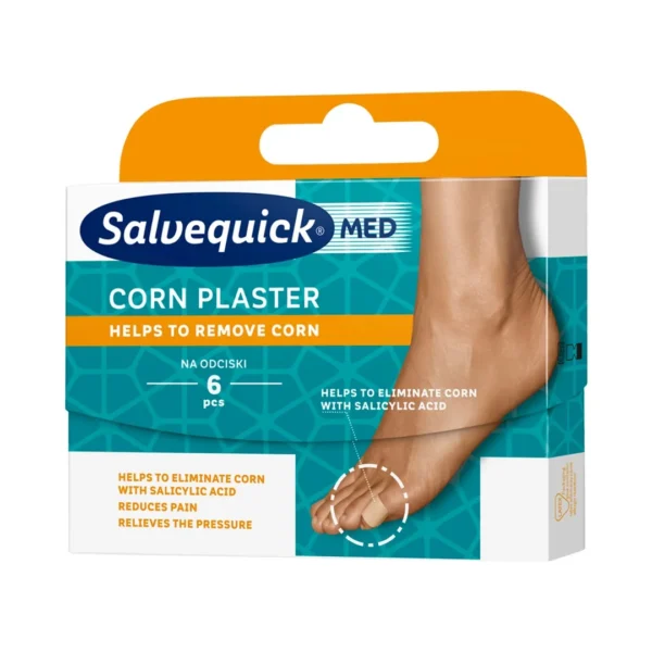 Salvequick Corn plastry na odciski, 6 szt.
