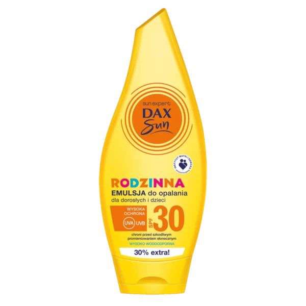Dax Sun Rodzinna Emulsja Do Opalania Dla Dorosłych i Dzieci SPF 30, 250 ml