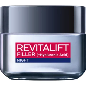 L`Oreal Paris Revitalift Filler Anti-Age krem do twarzy na noc, 50 ml