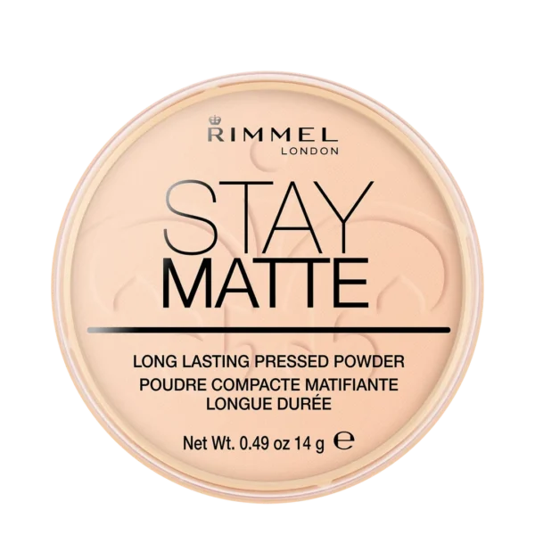 Rimmel Stay Matte puder matujący Warm Beige 006, 14 g