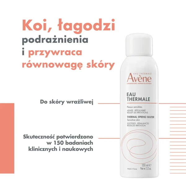 Avene woda termalna, 150 ml - obrazek 4