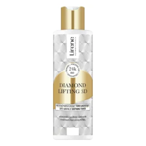 Lirene Diamentowy Lifting 3D przeciwzmarszczkowy tonik łagodzący, 200 ml