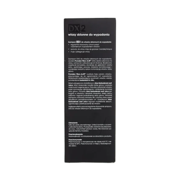 DX2 szampon dla mężczyzn przeciw wypadaniu włosów, 150 ml - obrazek 3