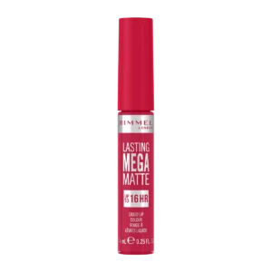 Rimmel Lasting Mega Matte płynna pomadka do ust nr 910 Fuchsia Flush, 7,4 ml