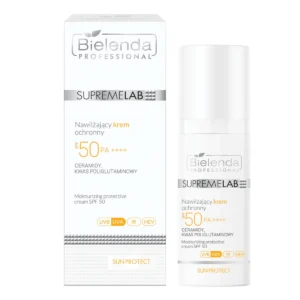 Bielenda Supremelab Sun Protect Nawilżający krem ochronny SPF 50, 50 ml