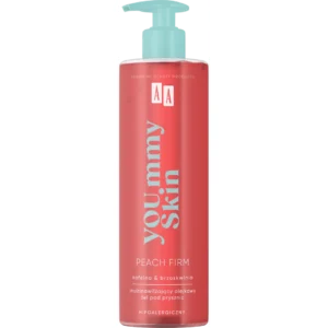 AA YOU.mmy Skin multinawilżający olejkowy żel pod prysznic, Peach Firm, 400 ml