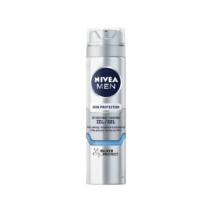 Nivea Men Skin Protection żel do golenia Silver Protect, 200 ml
