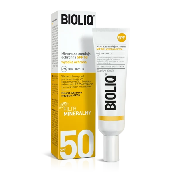 Bioliq SPF mineralna emulsja ochronna SPF 50, 30 ml