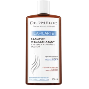 Dermedic Caplilarte szampon wzmacniający hamujący wypadanie włosów, 300 ml