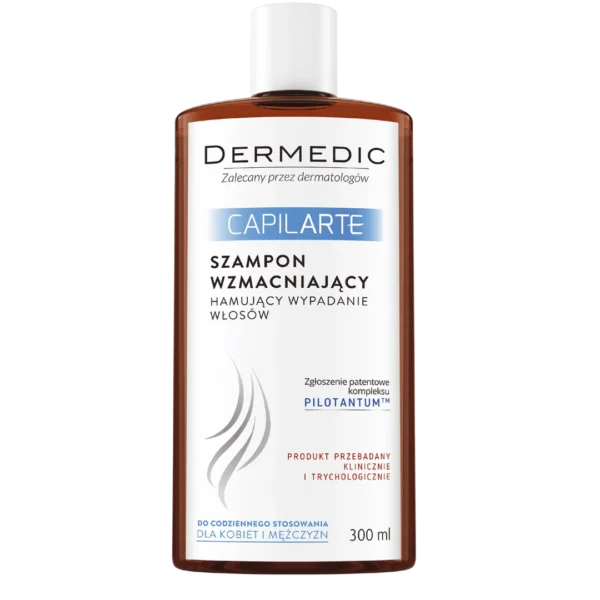 Dermedic Caplilarte szampon wzmacniający hamujący wypadanie włosów, 300 ml
