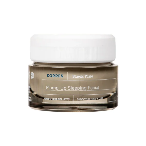 Korres Black Pine 4D Plump-Up ujędrniający krem-maska na noc, 40 ml