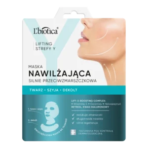 L`BIOTICA Lifting Strefy Y Maska nawilżająca silnie przeciwzmarszczkowa