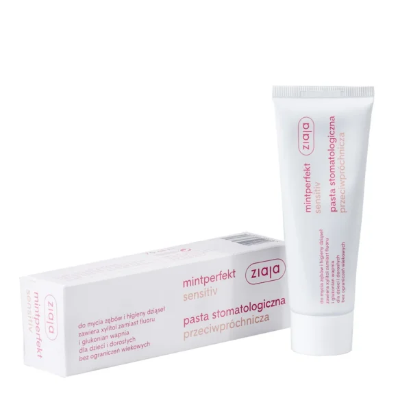 Ziaja Mintperfekt Sensitiv pasta do zębów przeciwpróchnicza, 75 ml