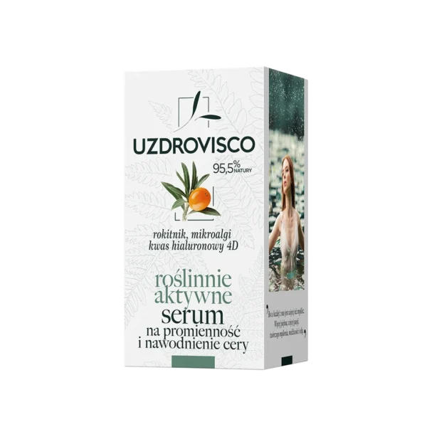 Uzdrovisco roślinnie aktywne serum na promienność i nawodnienie skóry Rokitnik, 30 ml