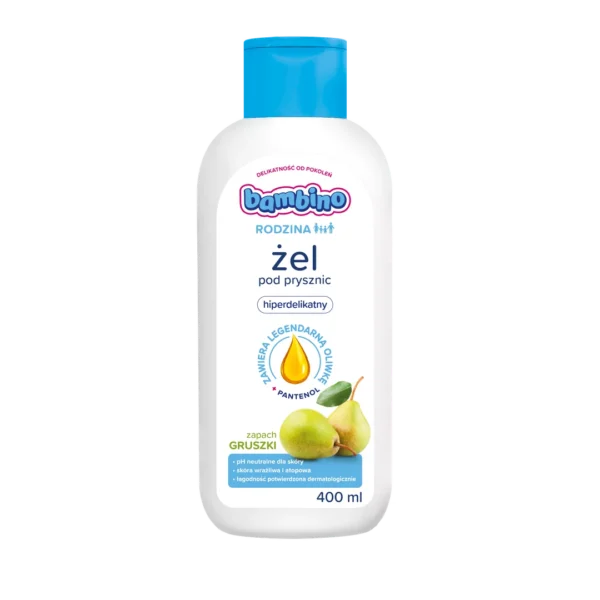 Bambino Rodzina żel pod prysznic Gruszka, 400 ml